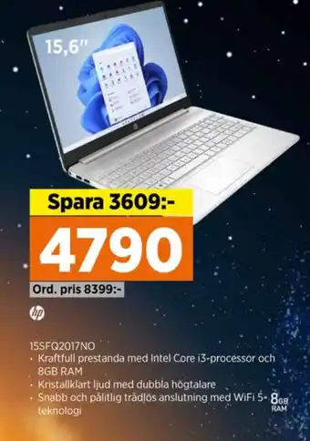 Power Hp laptop erbjuda