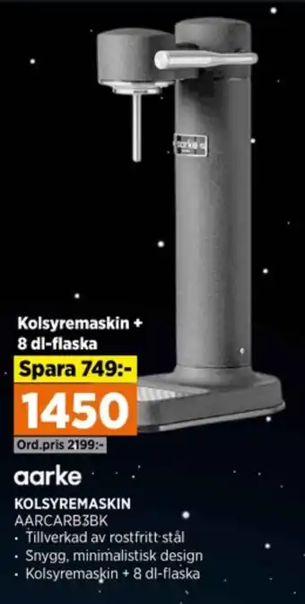 Power Aarke kolsyremaskin erbjuda