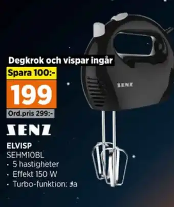 Power Senz elvisp erbjuda