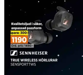 Power Sennheiser headset erbjuda