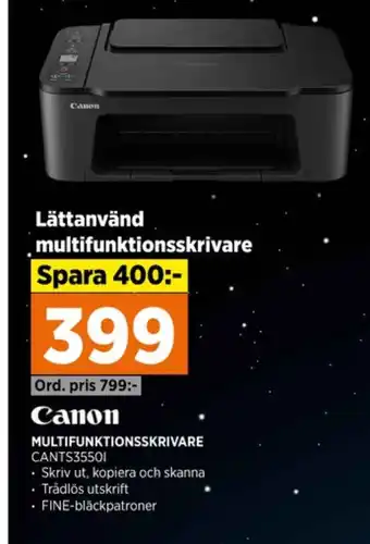 Power Canon printer all-in-one erbjuda
