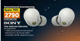 Power Sony headset erbjuda