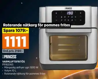 Power Princess airfryer erbjuda