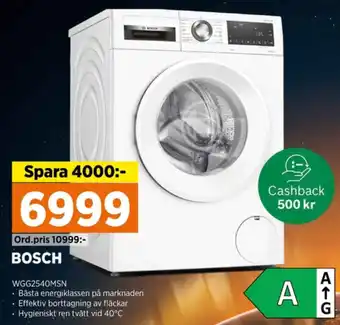 Power Bosch tvättmaskin erbjuda