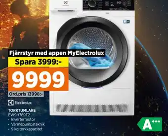 Power Electrolux torktumlare erbjuda