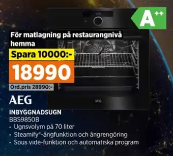 Power Aeg ugn erbjuda