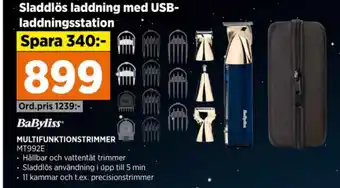 Power Babyliss trimmer erbjuda