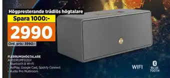 Power Audio pro högtalare erbjuda