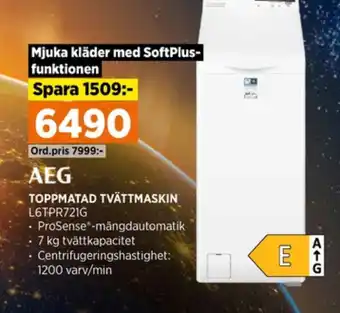 Power Aeg tvättmaskin erbjuda