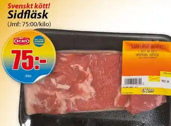 Extra Mjällby Stormarknad Sidfläsk erbjuda