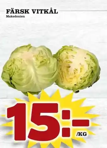 Matdax FÄRSK VITKÅL erbjuda