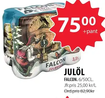 Handlar'n JULÖL FALCON erbjuda