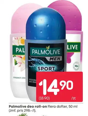 Rusta Palmolive deo roll-on erbjuda