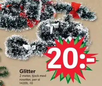 DollarStore Glitter erbjuda