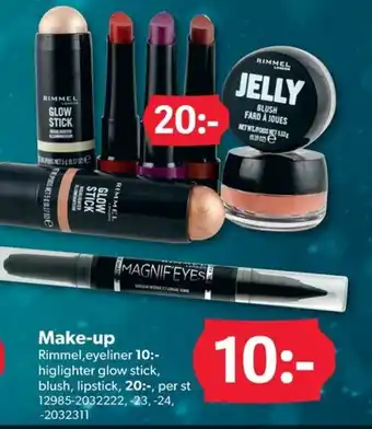 DollarStore Make-up Rimmel erbjuda