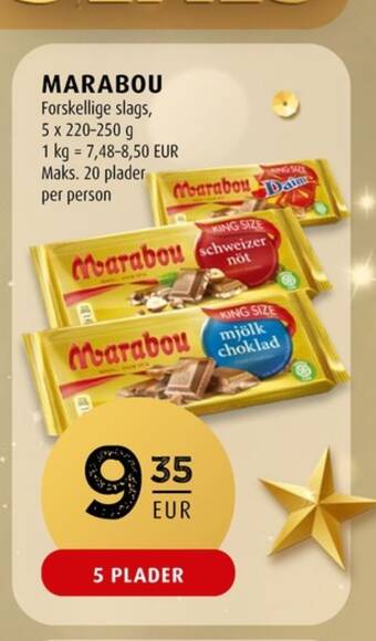 Scandinavian Park Daim chokladkaka erbjuda