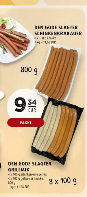 Scandinavian Park Den gode slagter grillkorv erbjuda