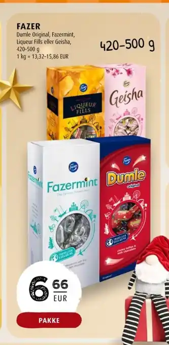 Scandinavian Park Fazermint chokladask erbjuda