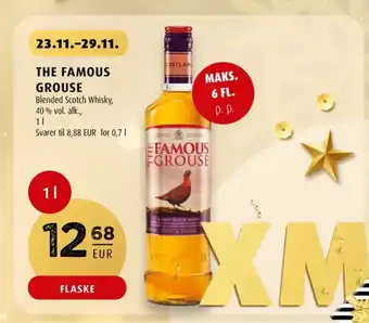 The famous grouse whisky