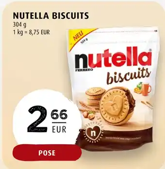 Scandinavian Park Nutella biscuits erbjuda