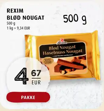 Scandinavian Park Rexim blød nougat erbjuda