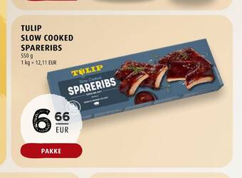 Scandinavian Park Tulip slow cooked spareribs erbjuda
