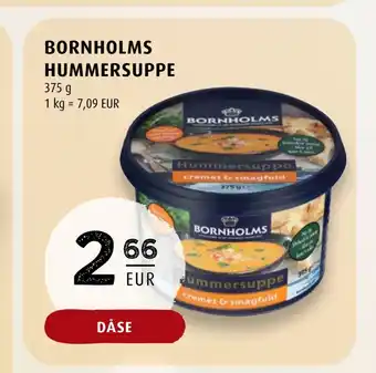 Scandinavian Park Bornholms hummersuppe erbjuda