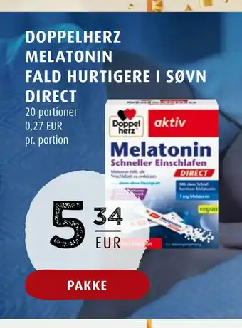 Doppelherz melatonin fald hurtigere i søvn direct