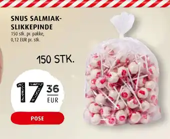 Snus salmiak slikkepinde