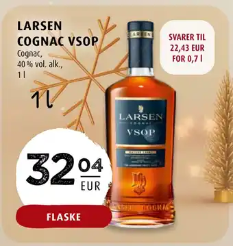 Scandinavian Park Larsen cognac vsop erbjuda