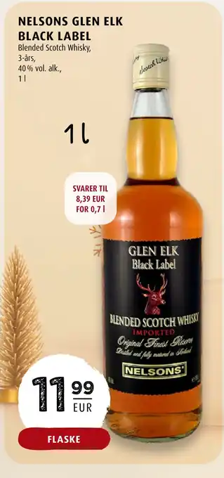Scandinavian Park Nelsons glen elk black label erbjuda
