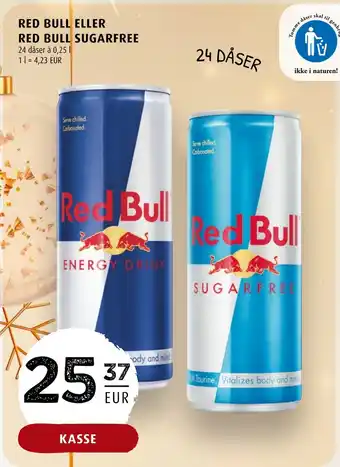 Scandinavian Park Red bull eller red bull sugarfree erbjuda