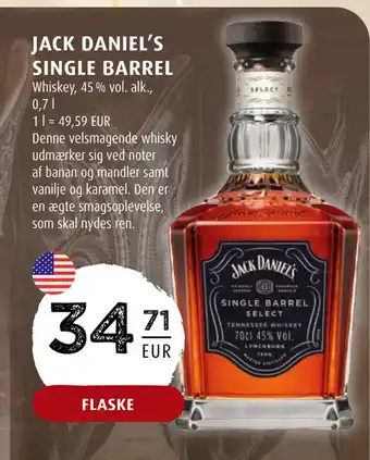 Scandinavian Park Jack daniel's single barrel erbjuda