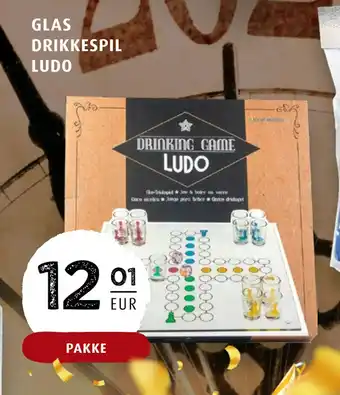 Glas drikkespil ludo