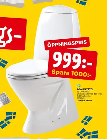 Jem&Fix Toalettstol erbjuda