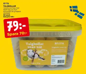 Jem&Fix Talgbollar erbjuda