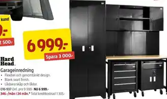 Jula Hard Head Garageinredning erbjuda