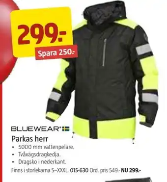 Jula BLUEWEAR' Parkas herr erbjuda