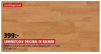 Bauhaus Laminatgolv original ek kalmar erbjuda