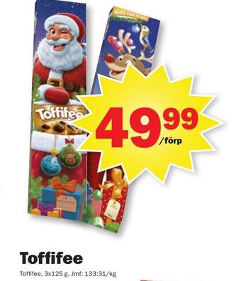 Pekås Toffifee erbjuda