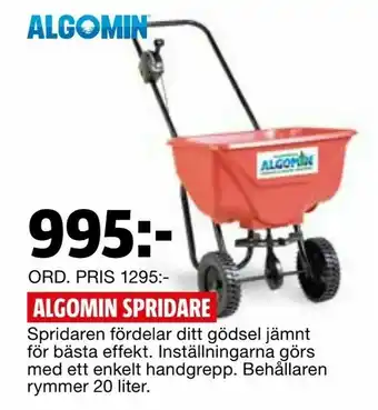 Algomin spridare