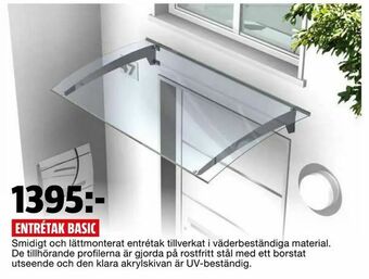 Bauhaus Entrétak basic erbjuda