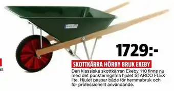 Bauhaus Skottkärra hörby bruk ekeby erbjuda