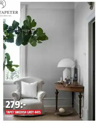 Bauhaus Tapet swedish grey 4415 erbjuda