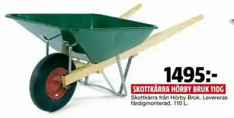 Bauhaus Skottkärra hörby bruk 110g erbjuda