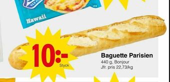 Matöppet Baguette Parisien erbjuda