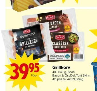 Matöppet Grillkorv erbjuda