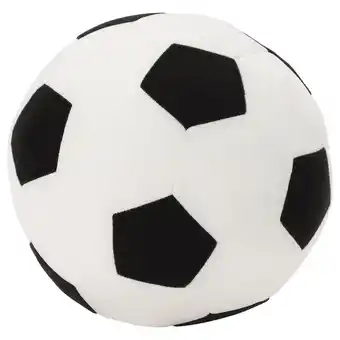 IKEA Sparka mjukleksak, fotboll/svart vit erbjuda