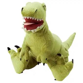 IKEA Jättelik mjukdjur, dinosaurie/dinosaurie/thyrannosaurus rex, 44 cm erbjuda