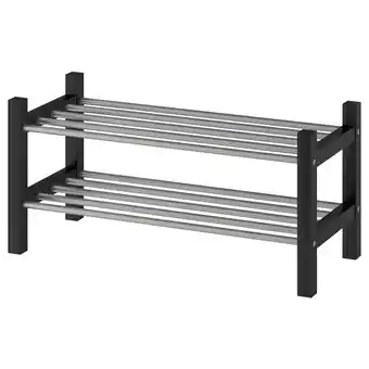 IKEA Tjusig skohylla, svart, 79x32x37 cm erbjuda